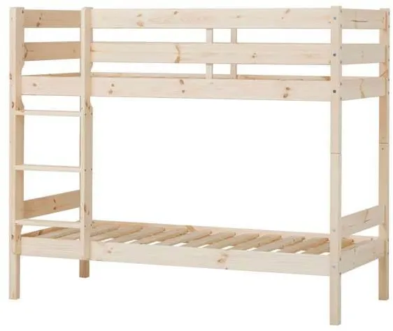 Hoppekids ECO Comfort køjeseng 70x160 cm - Natur